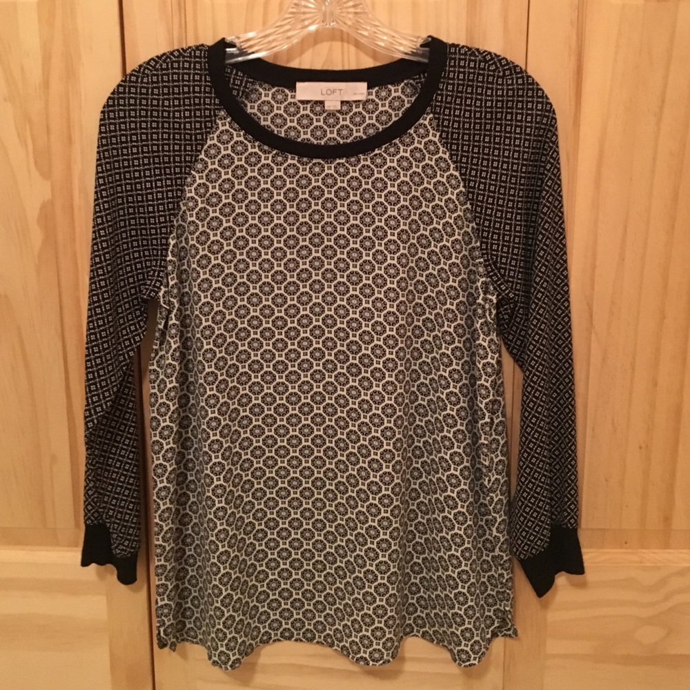 Black and White Designed Top